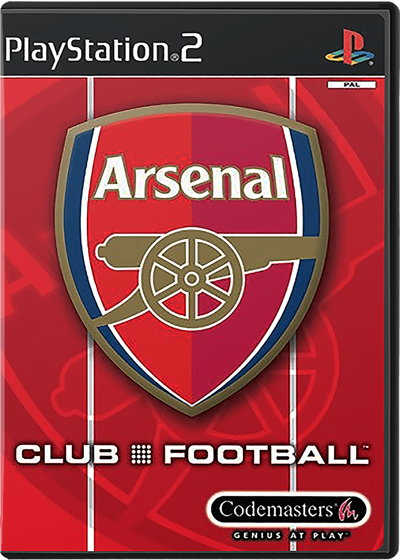 Club Football: Arsenal box art for Playstation 2